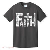 Faith Bible Verse Christian Quote Kids T-Shirt thumb 0