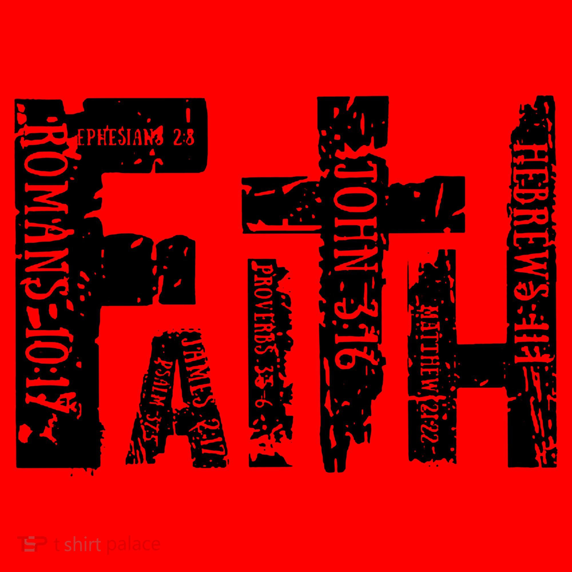 Faith Bible Verse Christian Quote Santa Hat