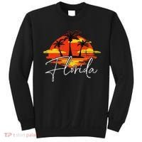 Florida Beach Vacation Art for ocean lovers Sweatshirt thumb 0
