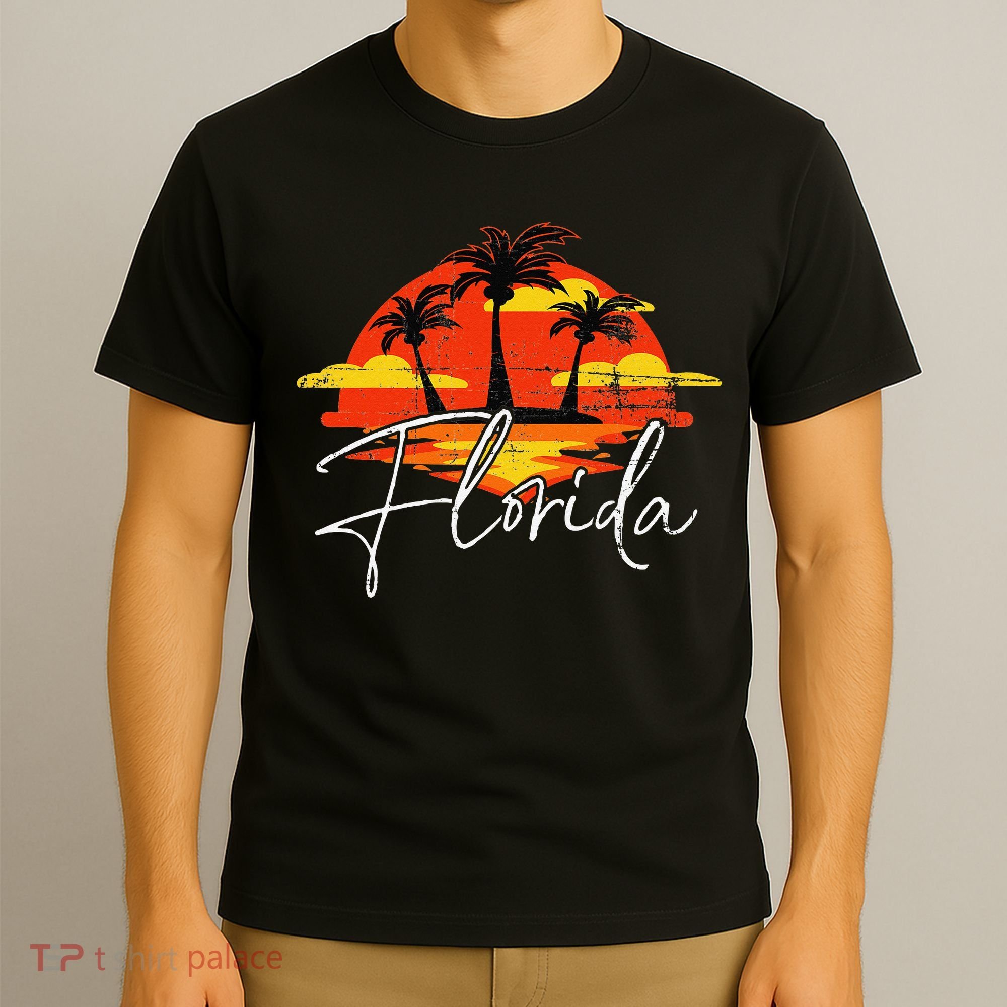 Florida Beach Vacation Art for ocean lovers T-Shirt