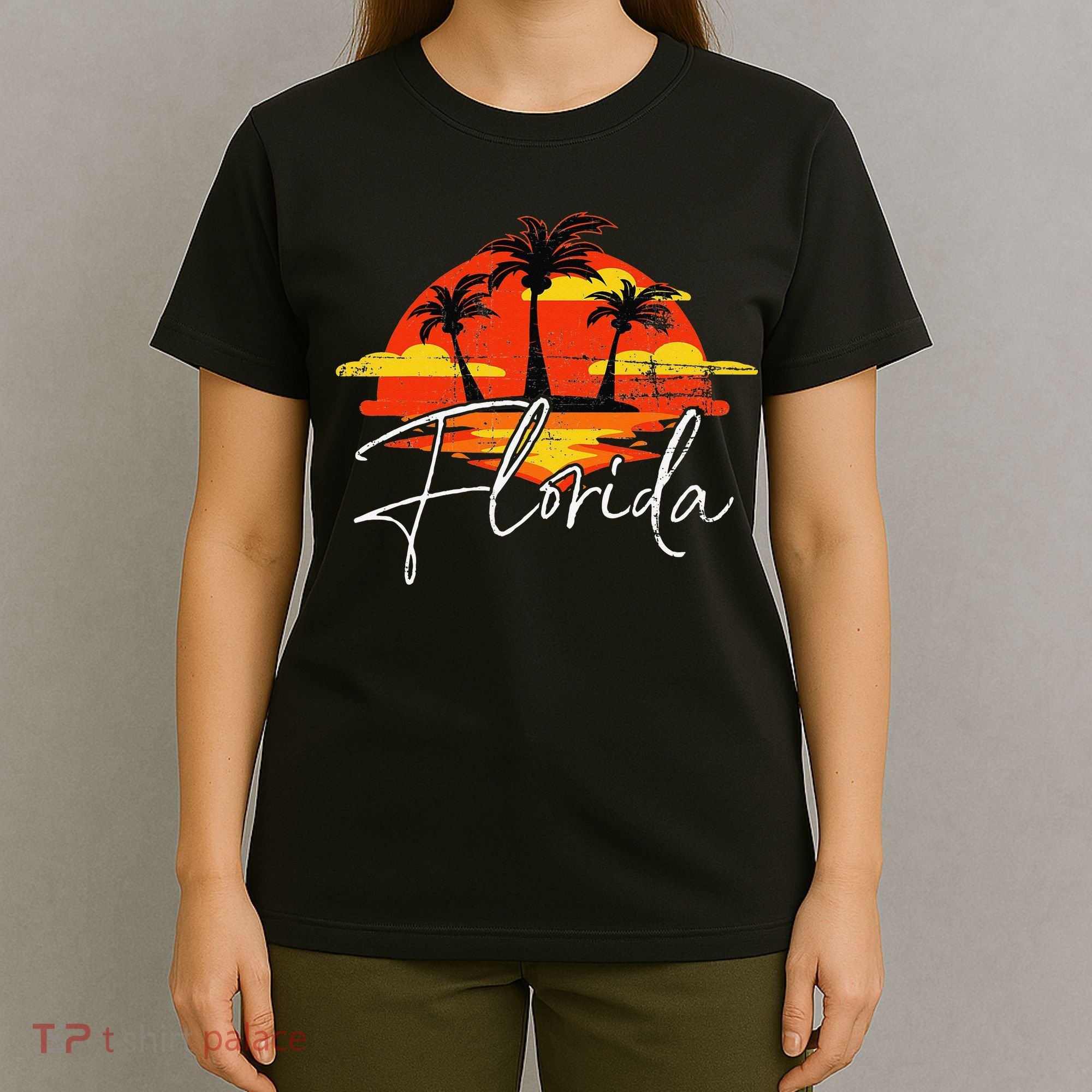 Florida Beach Vacation Art for ocean lovers T-Shirt