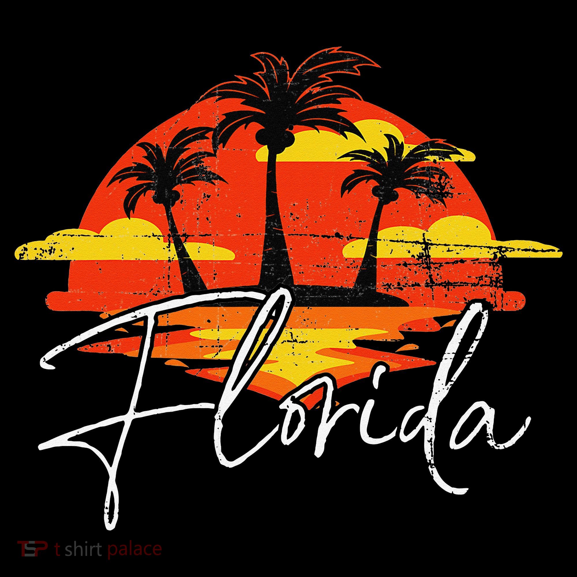 Florida Beach Vacation Art for ocean lovers T-Shirt