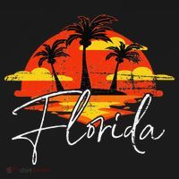 Florida Beach Vacation Art for ocean lovers Mousepad thumb 1