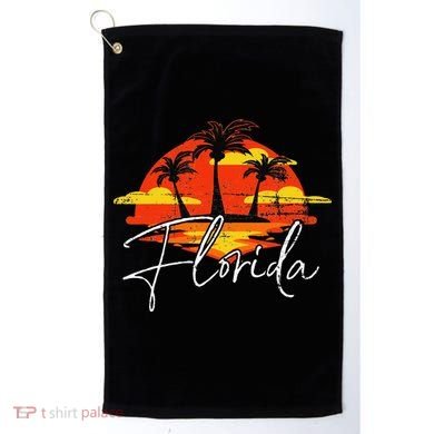 Florida Beach Vacation Art for ocean lovers Golf Towel
