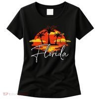 Florida Beach Vacation Art for ocean lovers Women's T-Shirt thumb 0