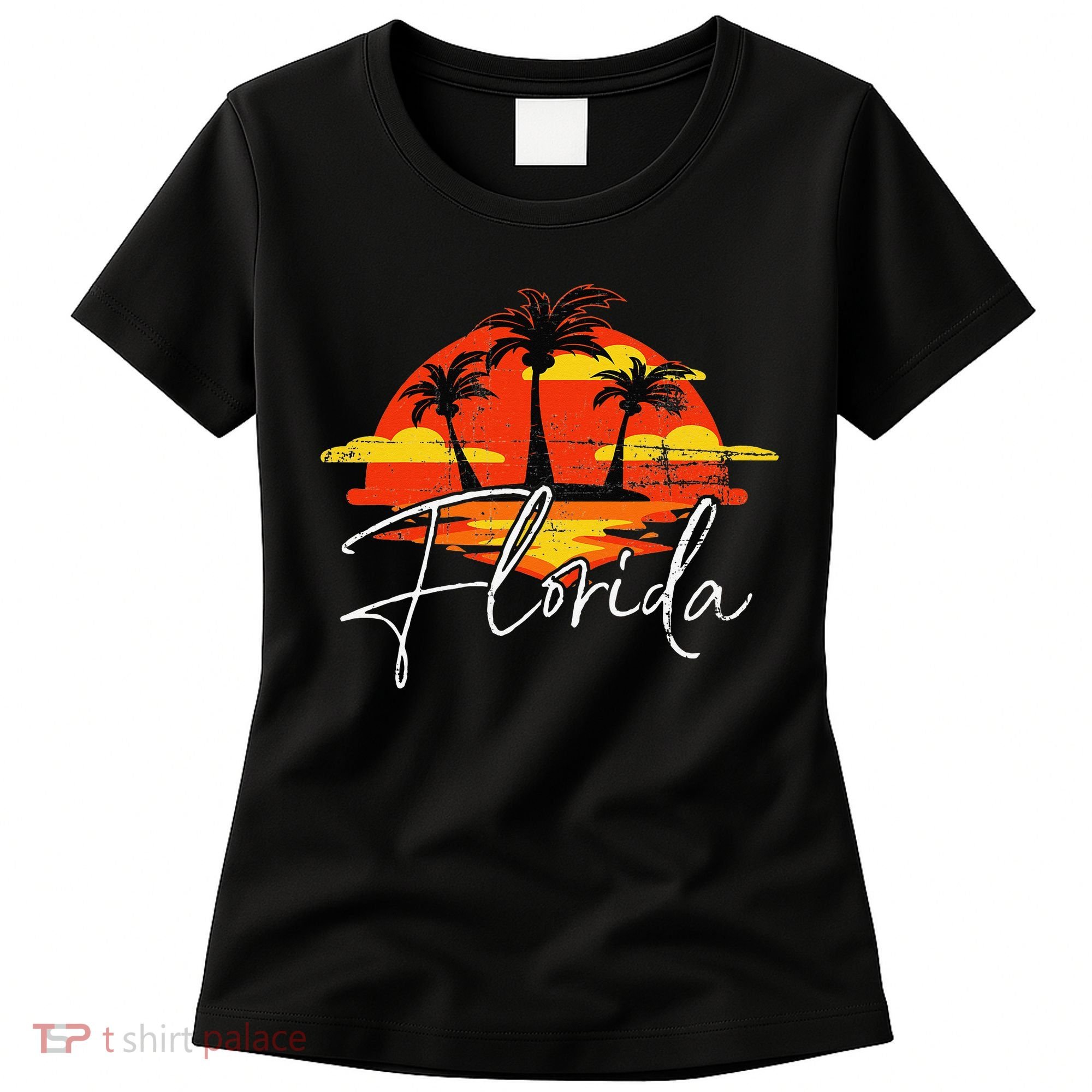 Florida Beach Vacation Art for ocean lovers Women's T-Shirt