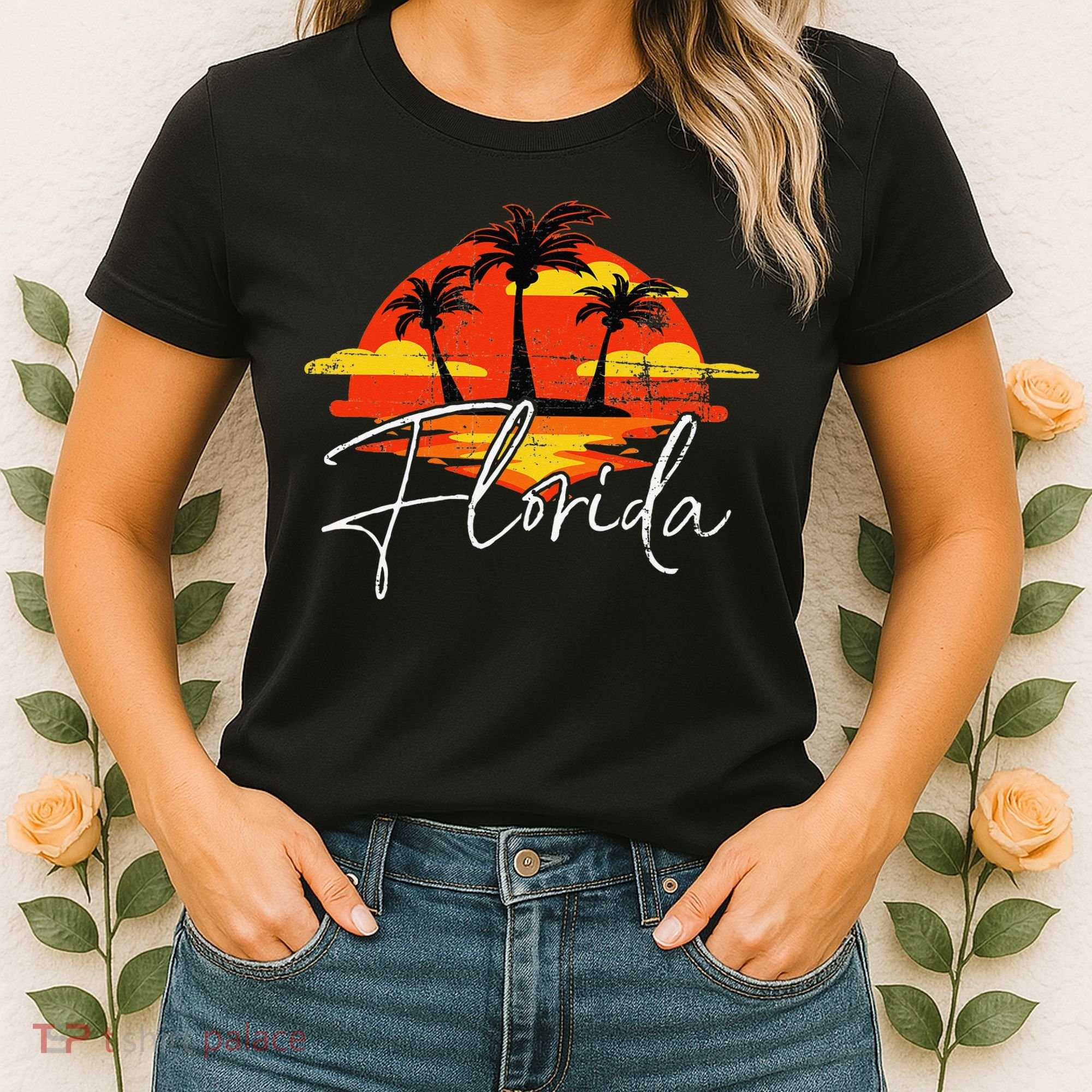 Florida Beach Vacation Art for ocean lovers Women's T-Shirt
