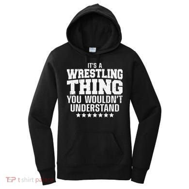 Funny Best Wrestling Design Wrestle Wrestler   Women's Hoodie
