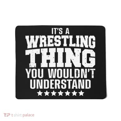 Funny Best Wrestling Design Wrestle Wrestler   Mousepad