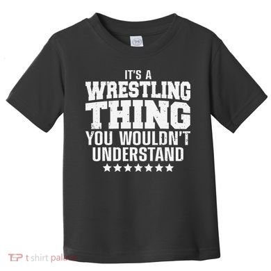Funny Best Wrestling Design Wrestle Wrestler   Toddler T-Shirt