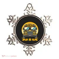 Funny Bus With Sunglasses School Bus Driver Back To School Funny Gift Ornament thumb 0