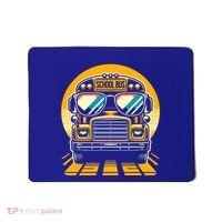 Funny Bus With Sunglasses School Bus Driver Back To School Funny Gift Mousepad thumb 0