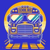 Funny Bus With Sunglasses School Bus Driver Back To School Funny Gift Mousepad thumb 1