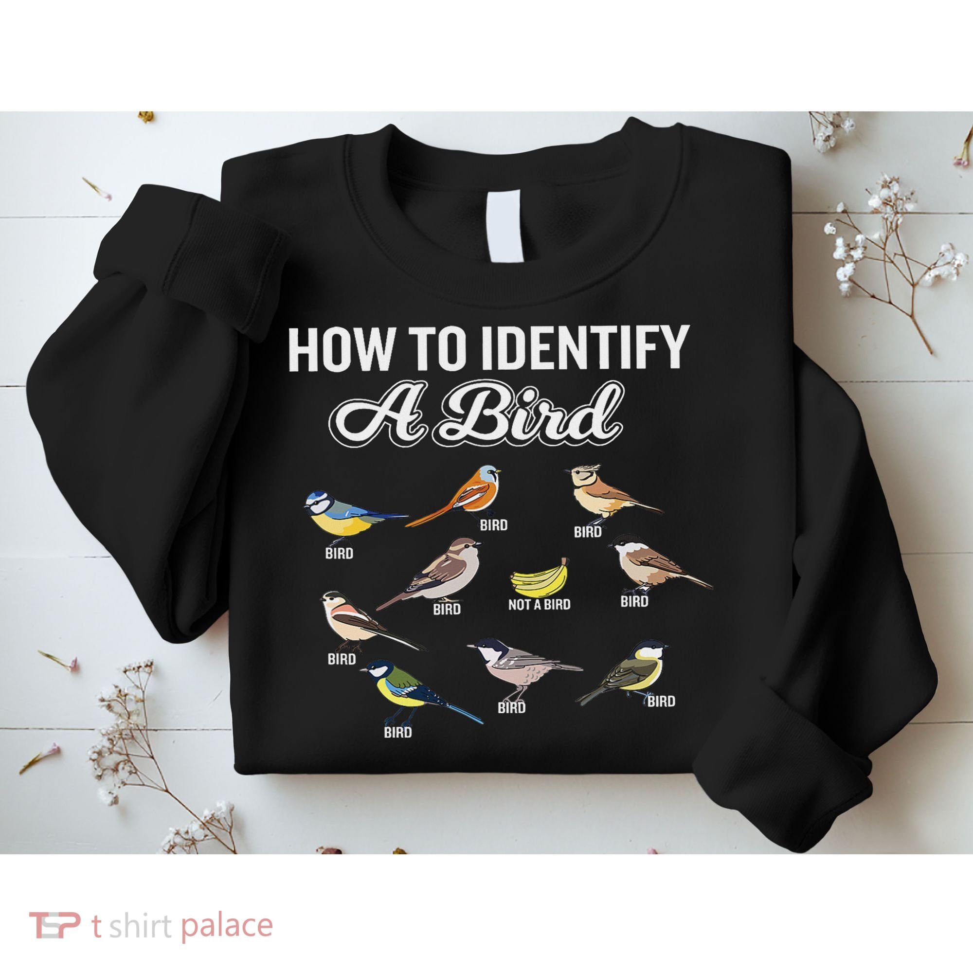 Funny Bird Watcher How To Identify A Bird Unique Birder Sweatshirt