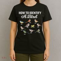 Funny Bird Watcher How To Identify A Bird Unique Birder T-Shirt thumb 4