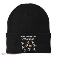 Funny Bird Watcher How To Identify A Bird Unique Birder Beanie thumb 0