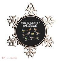 Funny Bird Watcher How To Identify A Bird Unique Birder Ornament thumb 0