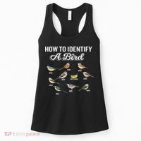 Funny Bird Watcher How To Identify A Bird Unique Birder Women's Tank Top thumb 0