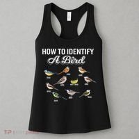 Funny Bird Watcher How To Identify A Bird Unique Birder Women's Tank Top thumb 3