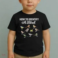 Funny Bird Watcher How To Identify A Bird Unique Birder Toddler T-Shirt thumb 2