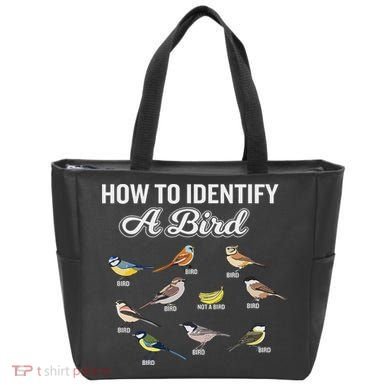 Funny Bird Watcher How To Identify A Bird Unique Birder Tote Bag