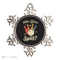 Funny Bowling Who Gives A Split Bowler Bowling Team Gift Ornament thumb 0