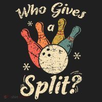 Funny Bowling Who Gives A Split Bowler Bowling Team Gift Hat thumb 2