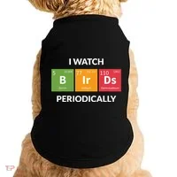 Funny Bird Watching Birding Bird Nerd Doggie Tank thumb 0