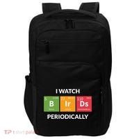 Funny Bird Watching Birding Bird Nerd Impact Tech Backpack thumb 0
