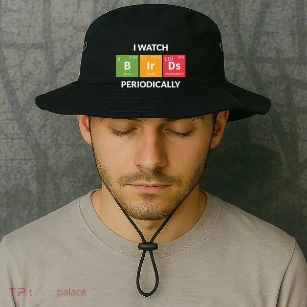 Funny Bird Watching Birding Bird Nerd Bucket Hat