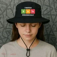 Funny Bird Watching Birding Bird Nerd Bucket Hat thumb 3