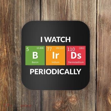 Funny Bird Watching Birding Bird Nerd Coaster