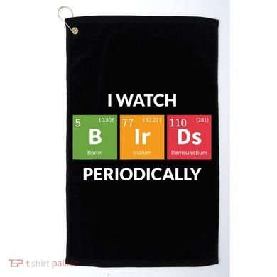 Funny Bird Watching Birding Bird Nerd Golf Towel