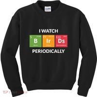 Funny Bird Watching Birding Bird Nerd Kids Sweatshirt thumb 0