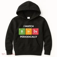 Funny Bird Watching Birding Bird Nerd Kids Hoodie thumb 0