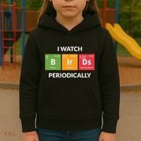 Funny Bird Watching Birding Bird Nerd Kids Hoodie thumb 3