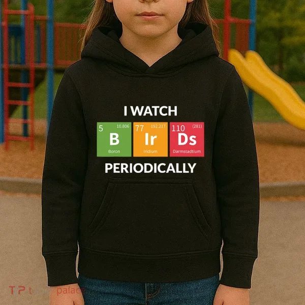 Funny Bird Watching Birding Bird Nerd Kids Hoodie