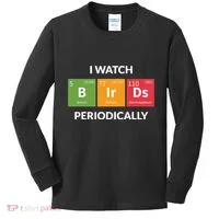 Funny Bird Watching Birding Bird Nerd Kids Long Sleeve Shirt thumb 0