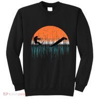 Funny Bigfoot Water Skiing With Loch Ness Monster Bigfoot Sweatshirt thumb 0