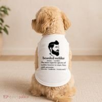 Funny Beard Welder Definition Meaning Doggie Tank thumb 2