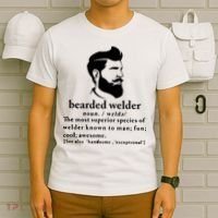 Funny Beard Welder Definition Meaning T-Shirt thumb 6