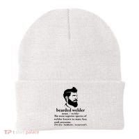 Funny Beard Welder Definition Meaning Beanie thumb 0