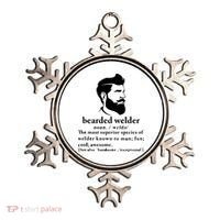 Funny Beard Welder Definition Meaning Ornament thumb 0