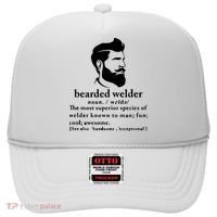Funny Beard Welder Definition Meaning Hat thumb 0