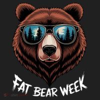 Fat Bear Week Retro Bear Sunglasses Nature Lovers Hat thumb 2