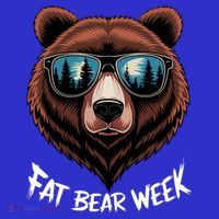 Fat Bear Week Retro Bear Sunglasses Nature Lovers Apron thumb 3