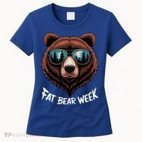 Fat Bear Week Retro Bear Sunglasses Nature Lovers Women's T-Shirt thumb 0