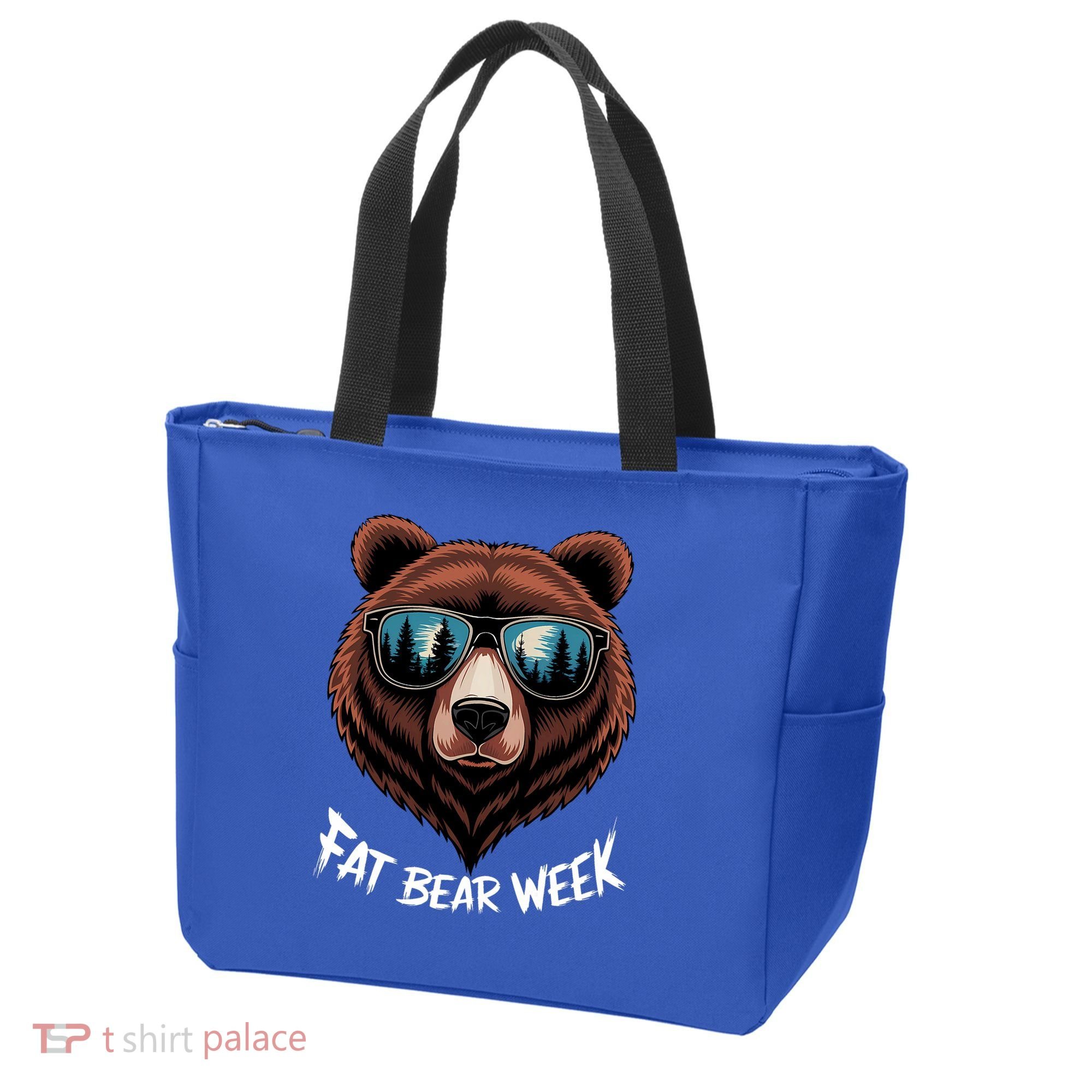 Fat Bear Week Retro Bear Sunglasses Nature Lovers Tote Bag