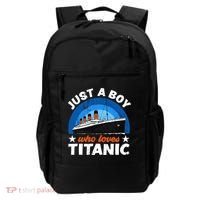 For Boys Who Just Love The RMS Titanic Backpack thumb 0