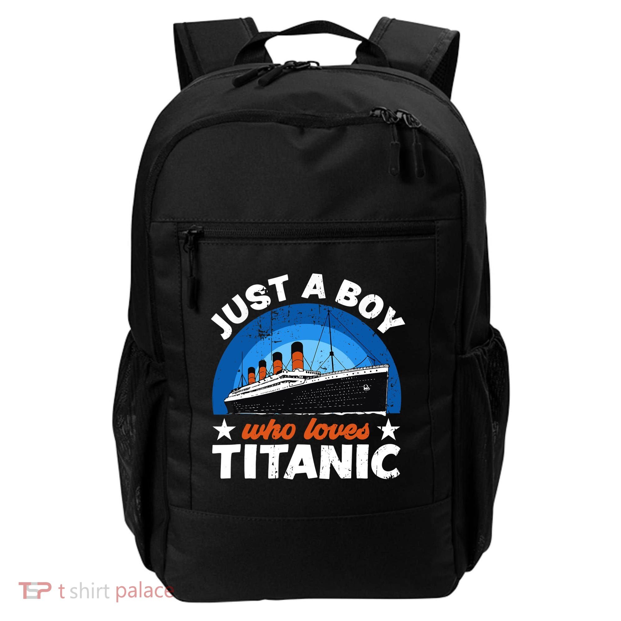 For Boys Who Just Love The RMS Titanic Backpack